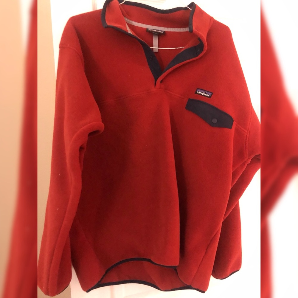 Patagonia Synchilla Snap-T Pullover- rust